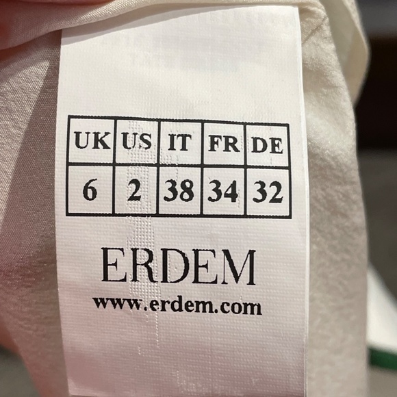 ERDEM Floral Dress US size 2 - Picture 4 of 9